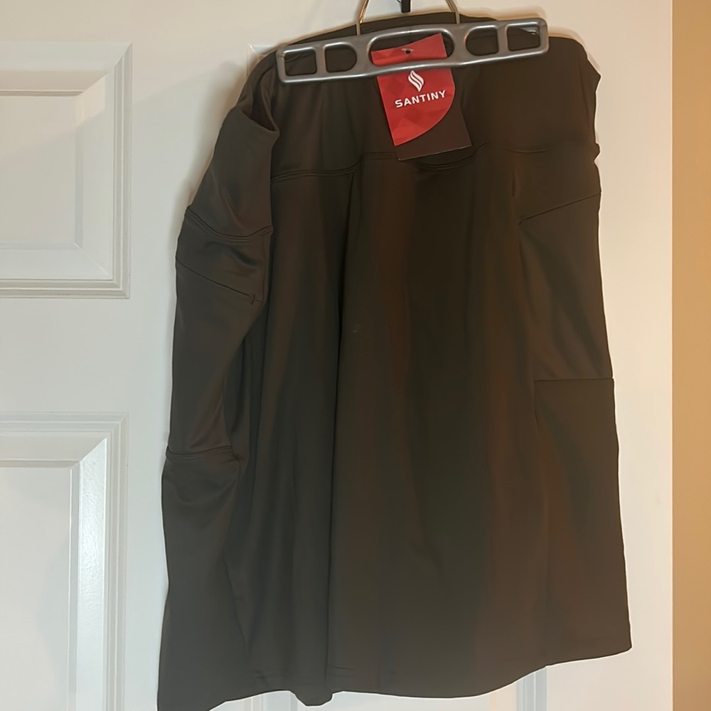 NWT army green skort